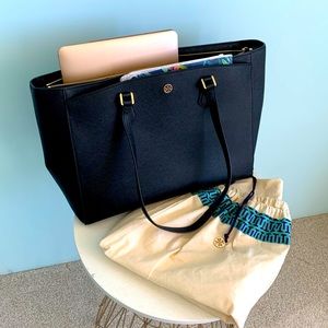 FREE SHIPPING Tory Burch Leather Tote